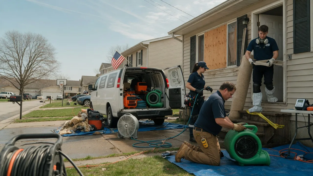 Water Damage Restoration in Fairview Heights, IL near me
